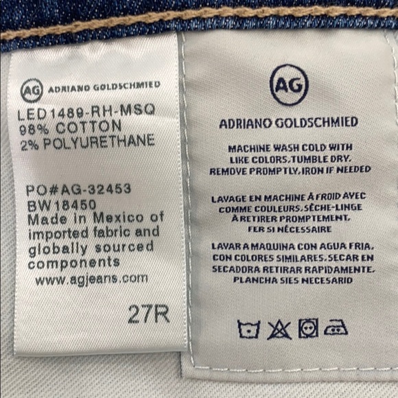 AG “Hailey” ex-boyfriend roll up shorts - Picture 4 of 4